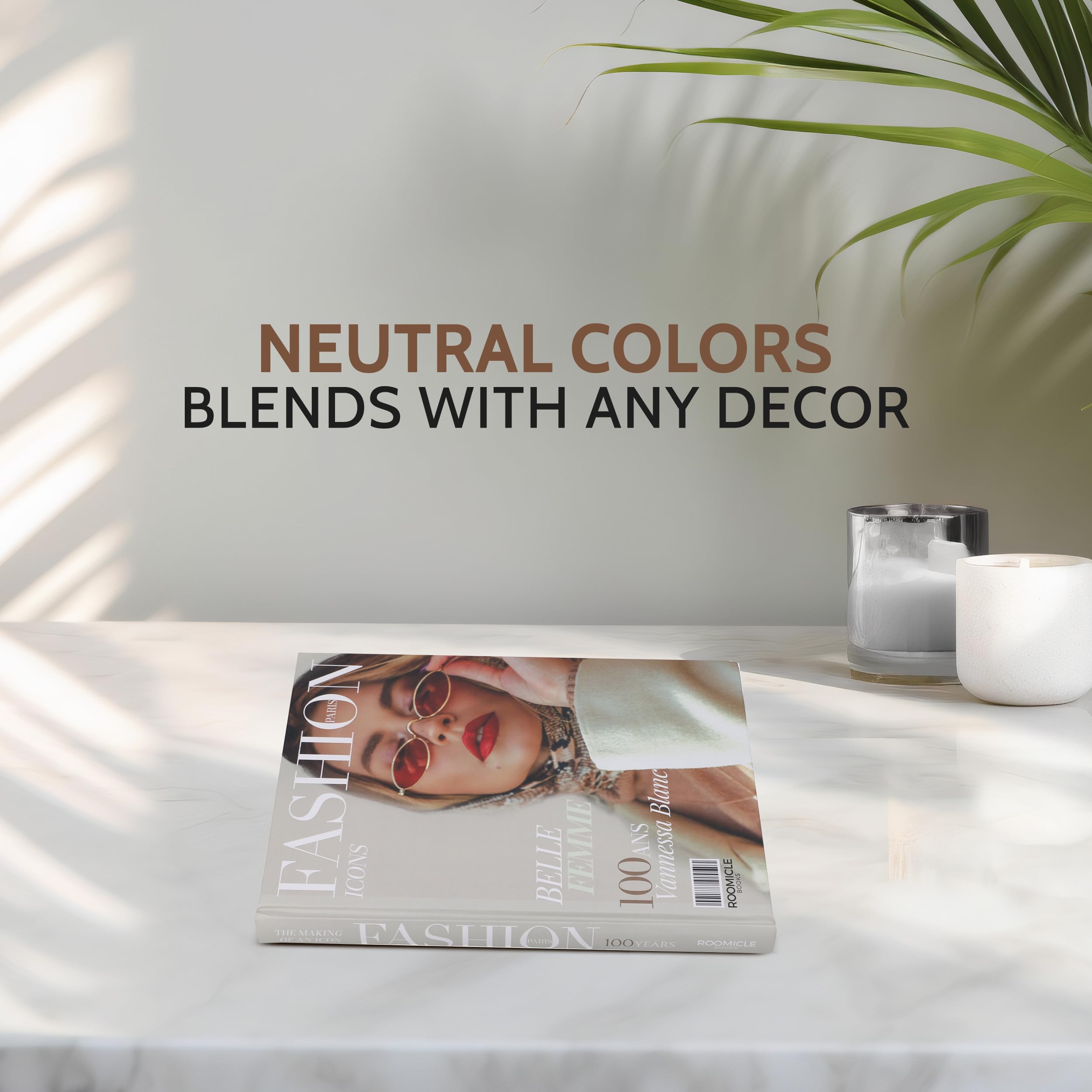 Decorative Faux Books for Home & Coffee Table Decor - Stylish Living Room Accents