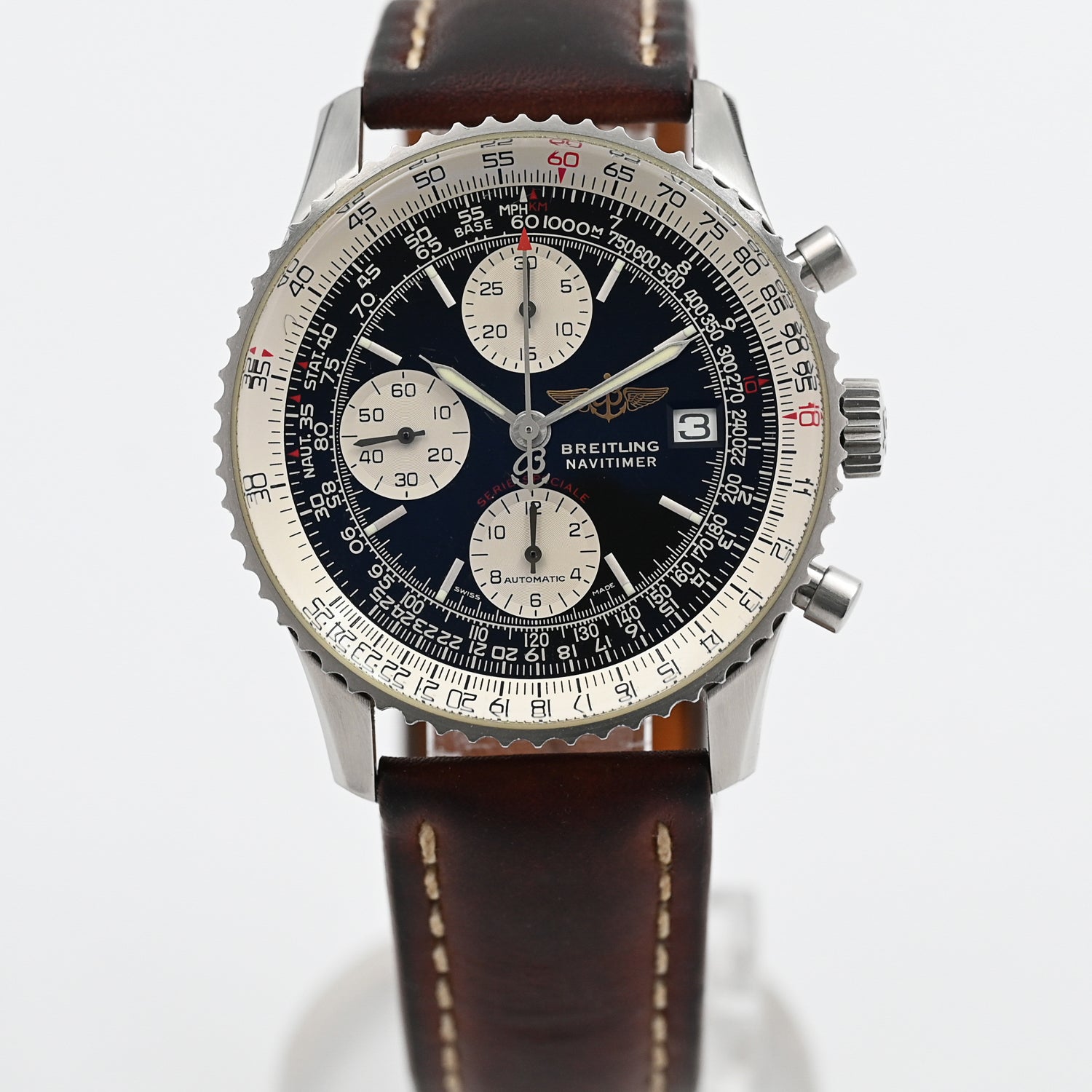 Breitling Navitimer Fighters Men's Chronograph Watch - Luxury Pilot & Aviation Timepiece for Travel, Business & Special Occasions