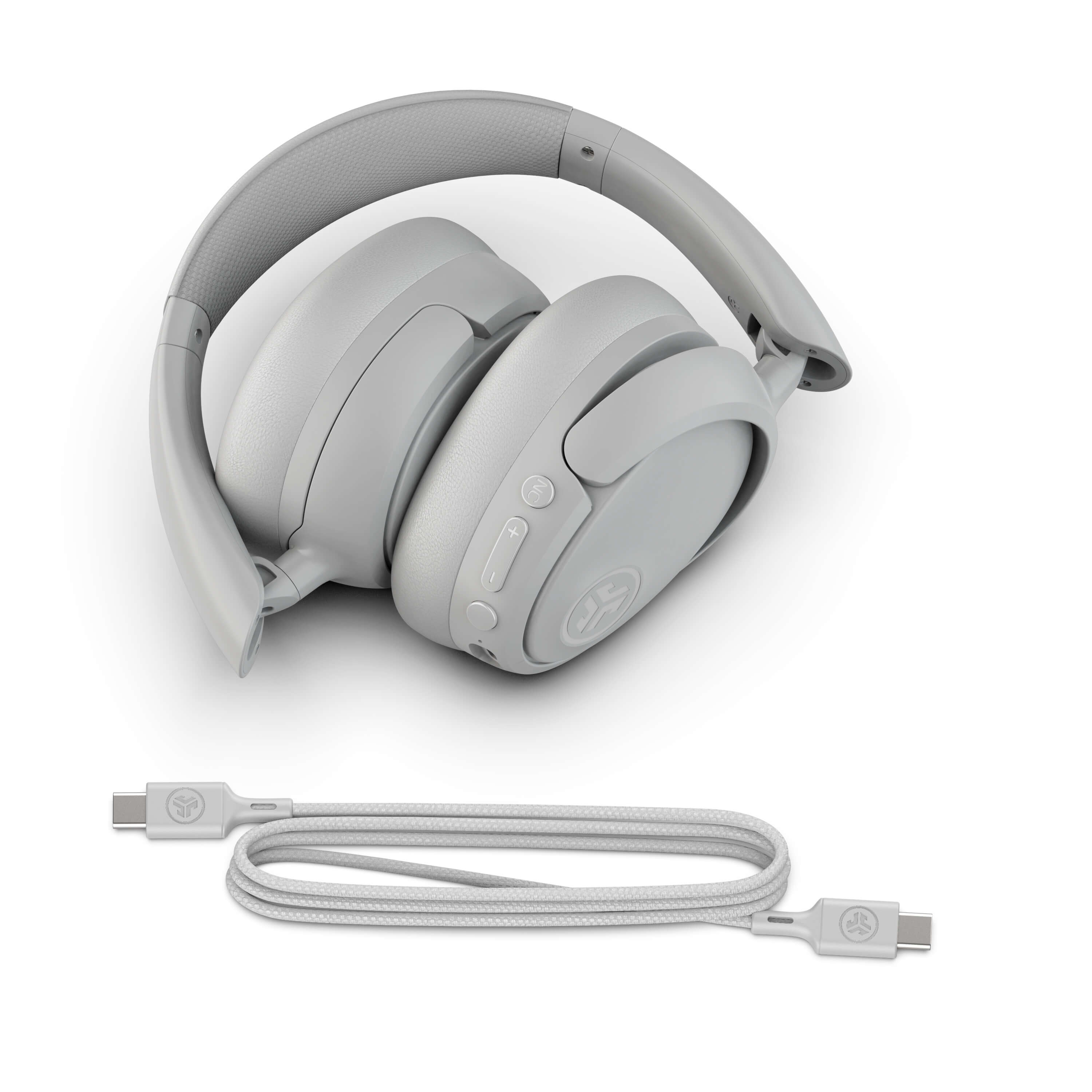 JBuds Lux ANC Wireless Headphones - Active Noise Cancelling, Bluetooth 5.0, 30H Battery Life for Travel, Work & Gym - Premium Over-Ear Headphones with Deep Bass & Crystal Clear Sound