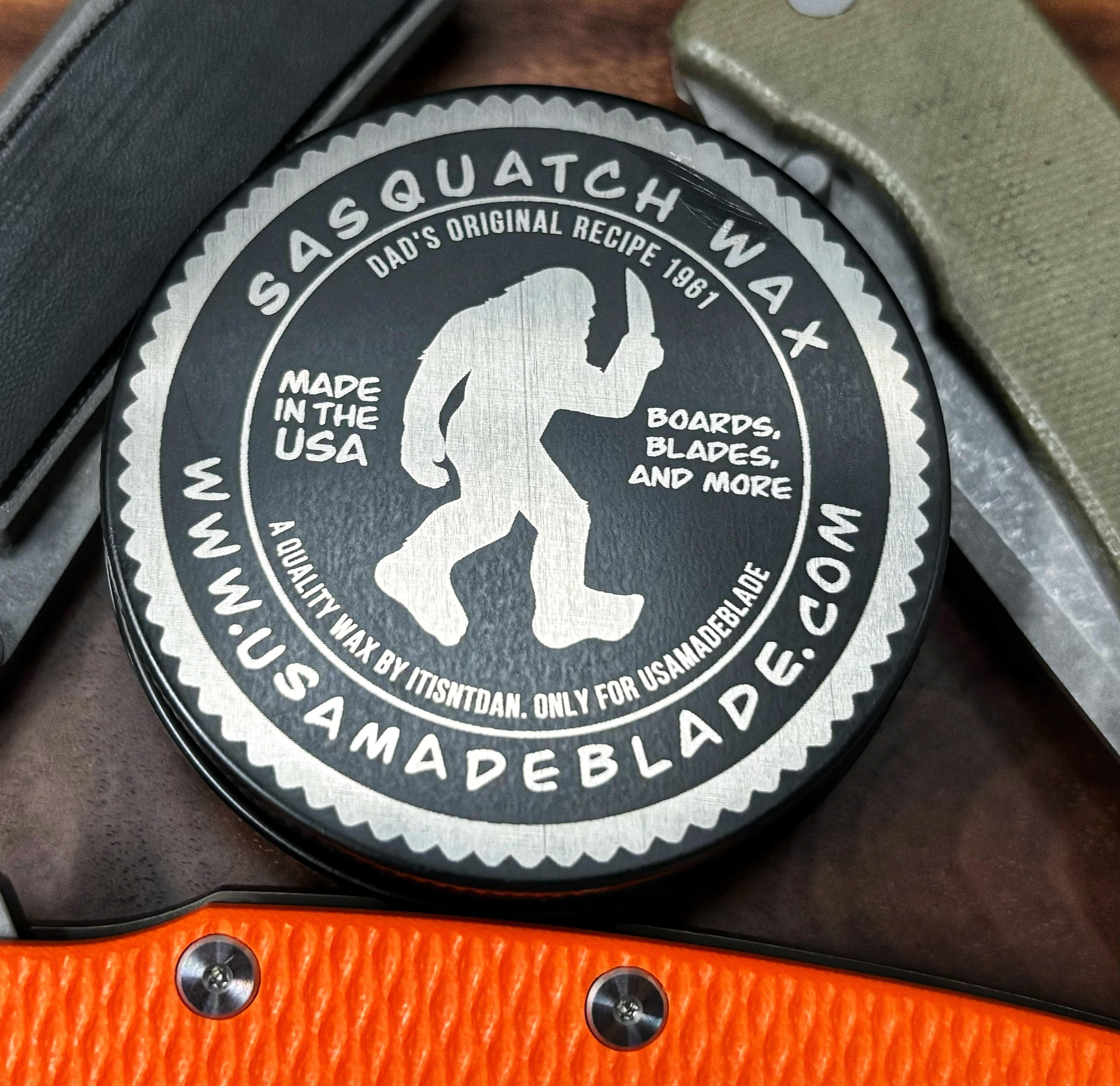 Premium Sasquatch Wax for Snowboards, Skis & Surfboards - All-Temperature High-Performance Wax for Enhanced Speed & Glide - Perfect for Winter Sports & Surfing Adventures