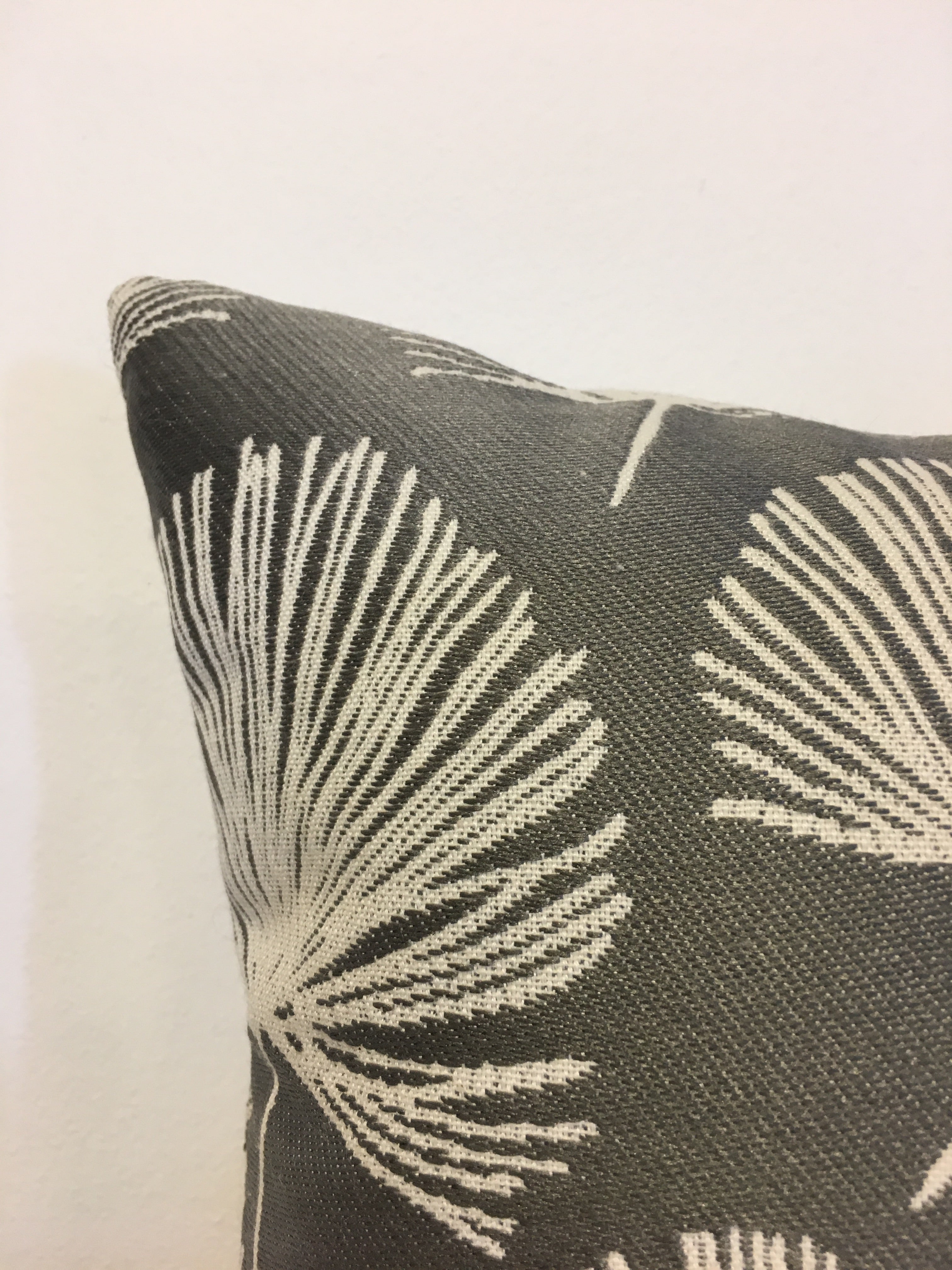 Randall Platinum Inverted Throw Pillow 17x17 Inches - Soft Decorative Cushion for Sofa, Bed, Living Room & Home Decor - Luxury Square Pillow Cover for Modern Interior Design