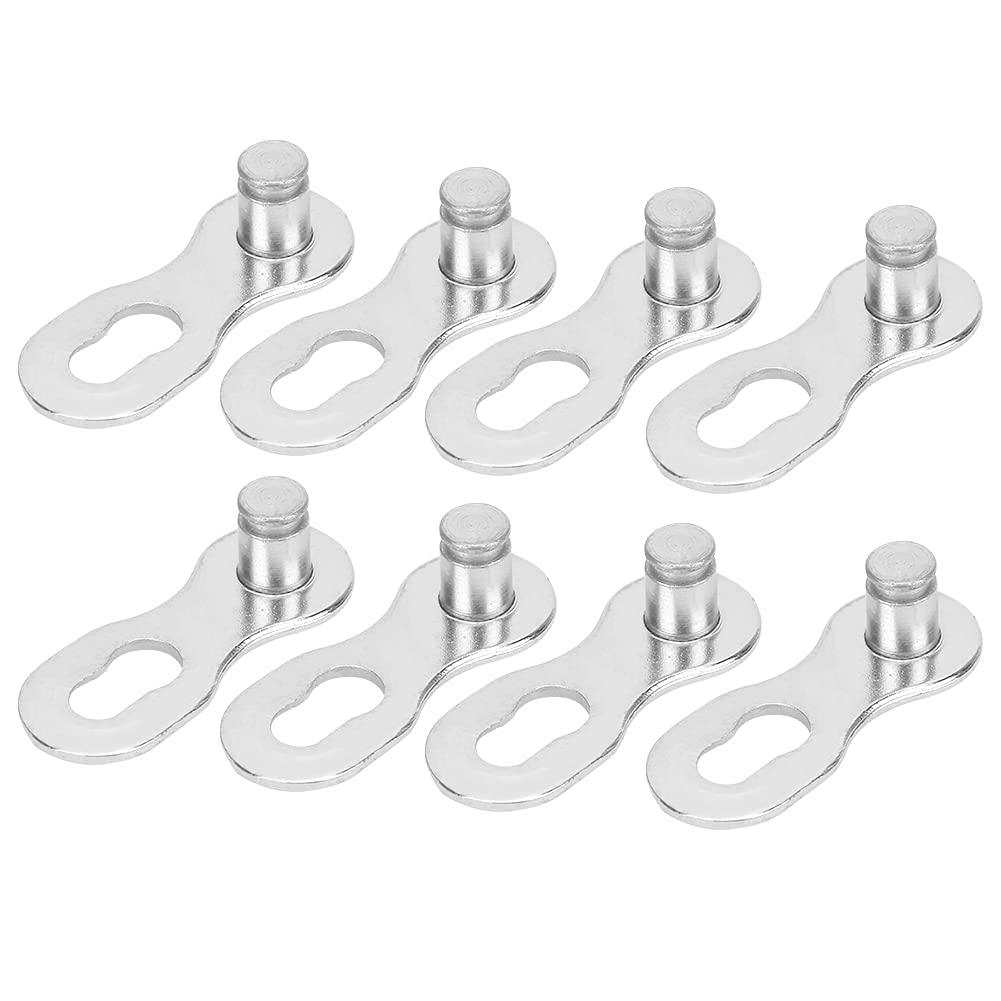 Keenso 4-Pair Steel Bike Chain Link for 12-Speed Bicycles - Missing Link Connector & Cycling Accessory - Perfect for Road Bikes, Mountain Bikes & Commuting