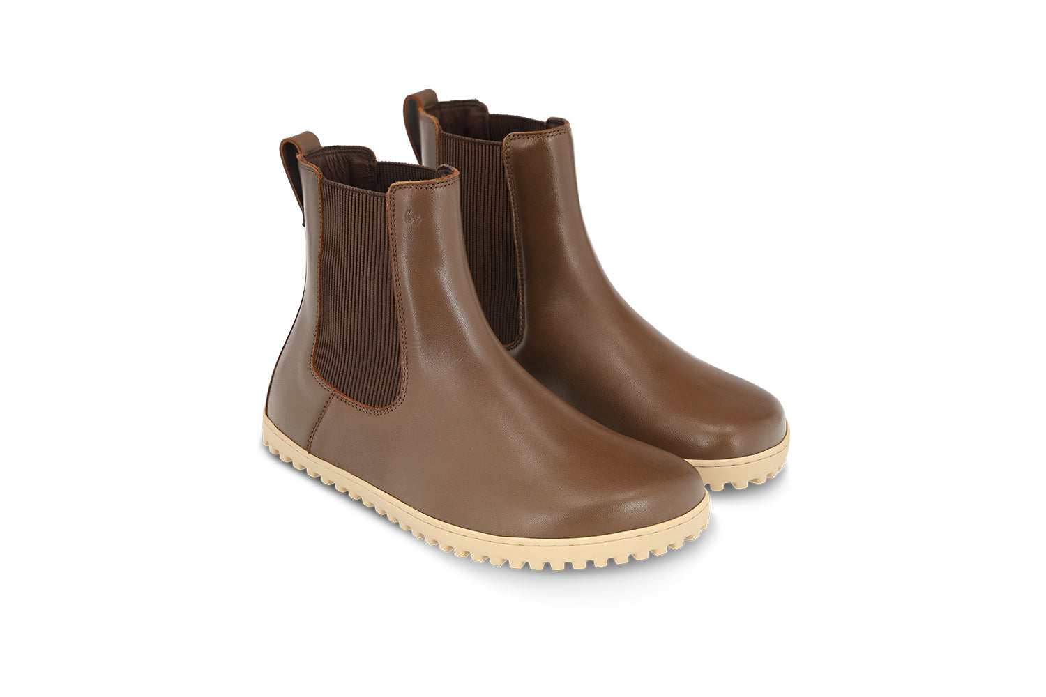 Barefoot Boots for Women - Be Lenka Glam in Milk Chocolate | Comfortable Minimalist Shoes for Walking, Travel & Everyday Wear