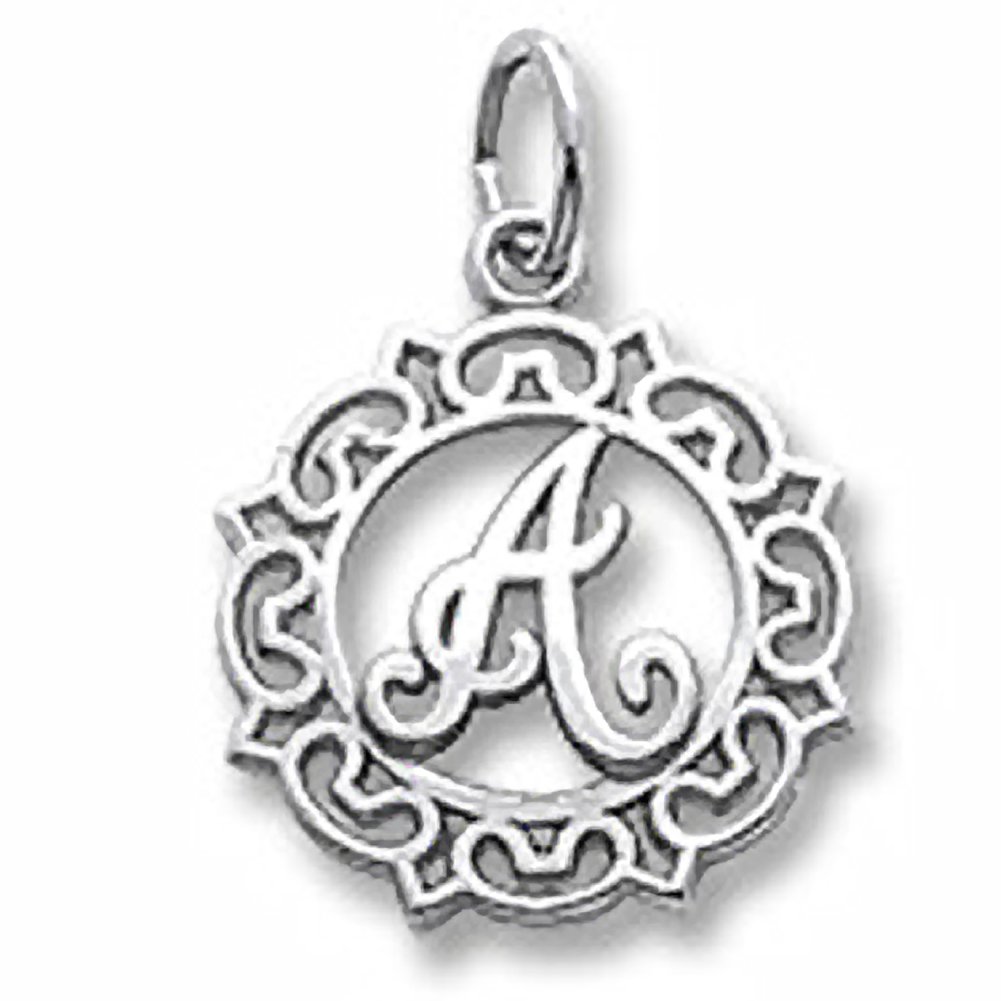 Initial A Charm - Personalized Alphabet Pendant for Bracelets & Necklaces - Perfect for Birthdays, Anniversaries & Gifts