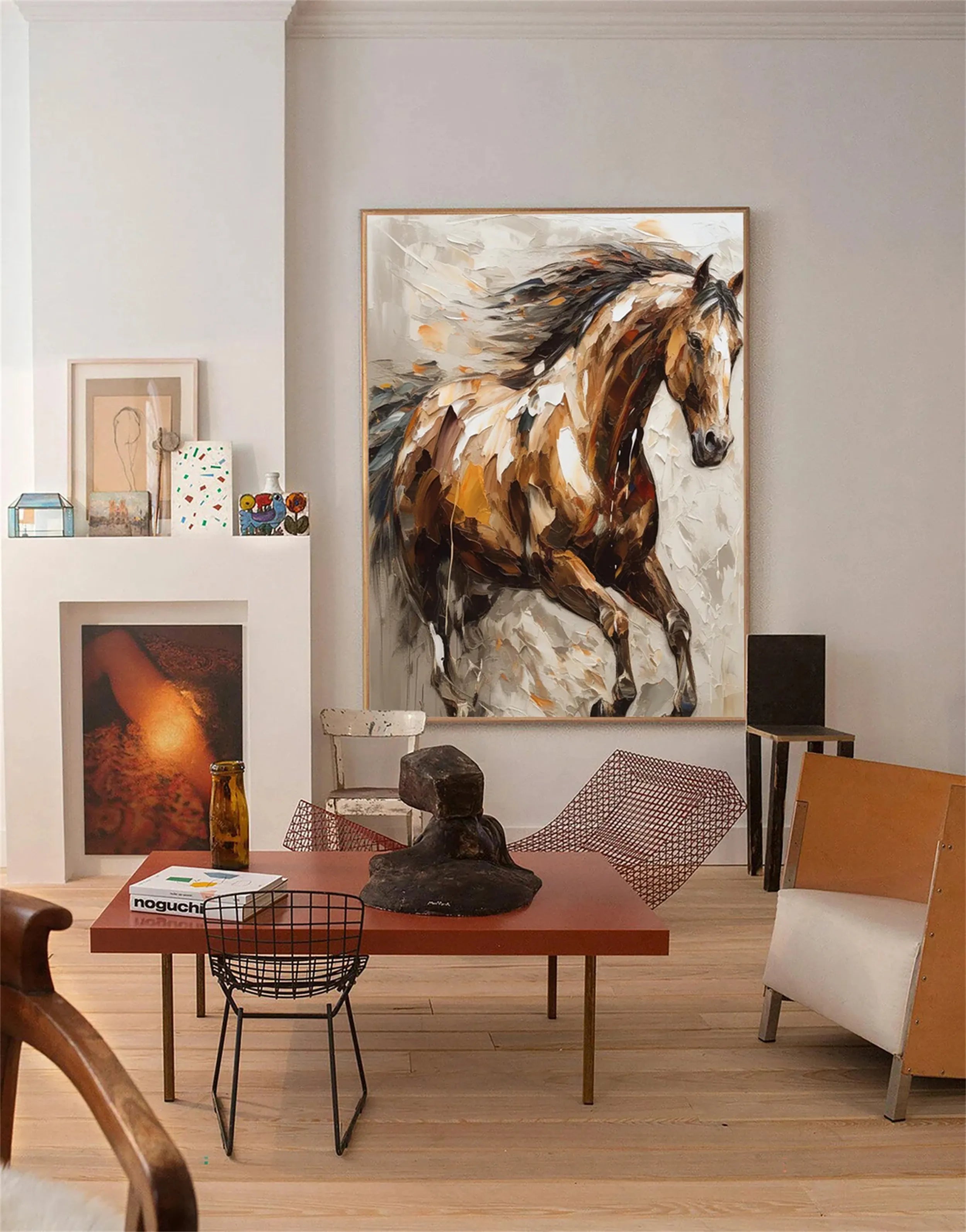 Animal Art Painting #AP044 - Handmade Wildlife Canvas Art for Home & Office Decor | Perfect for Living Room, Bedroom, or Gift