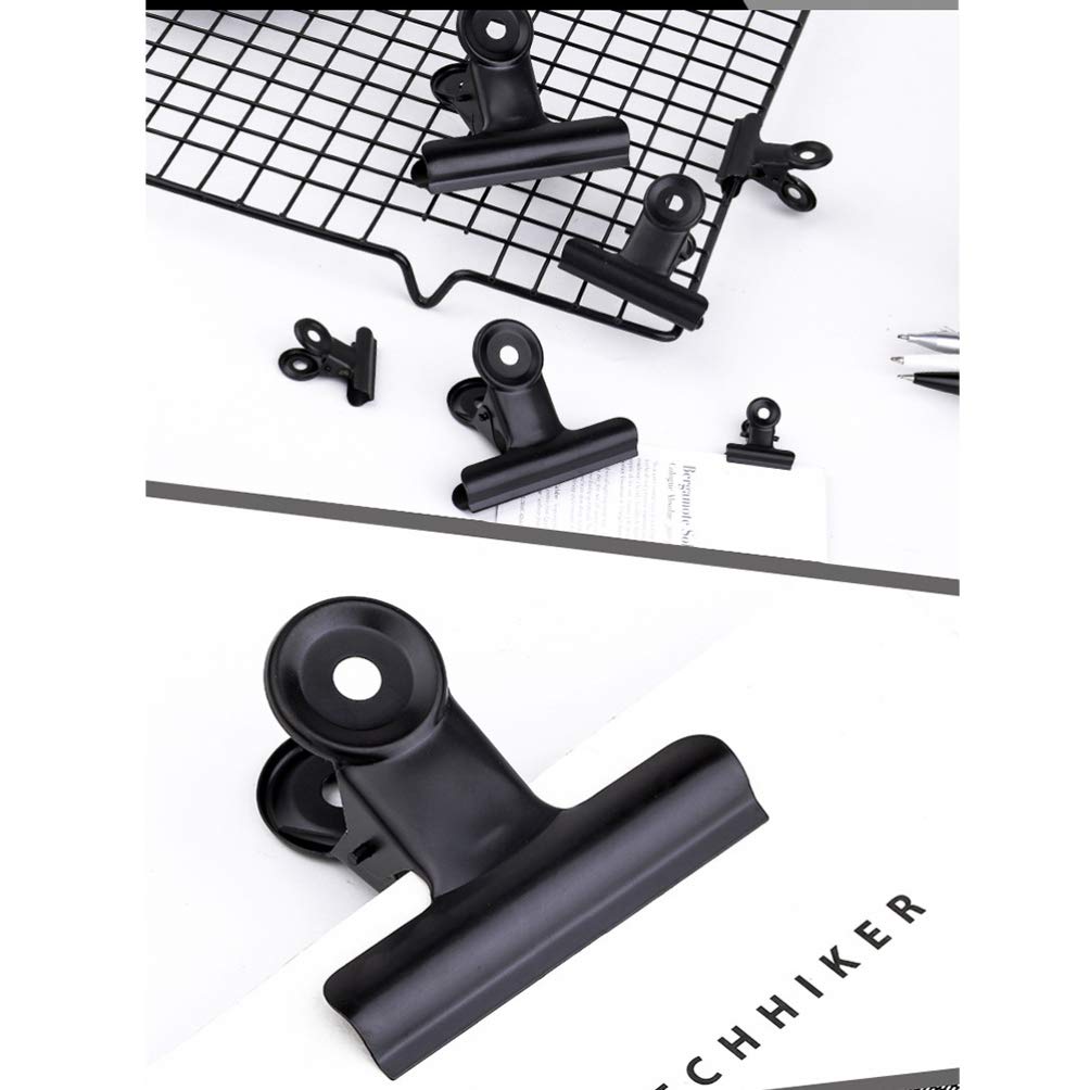 30pcs Metal Binder Clips for Office, School & Home - Heavy Duty Paper Clips, Note Clamps, Document Organizers - Perfect for Filing, Bulletin Boards & Craft Projects