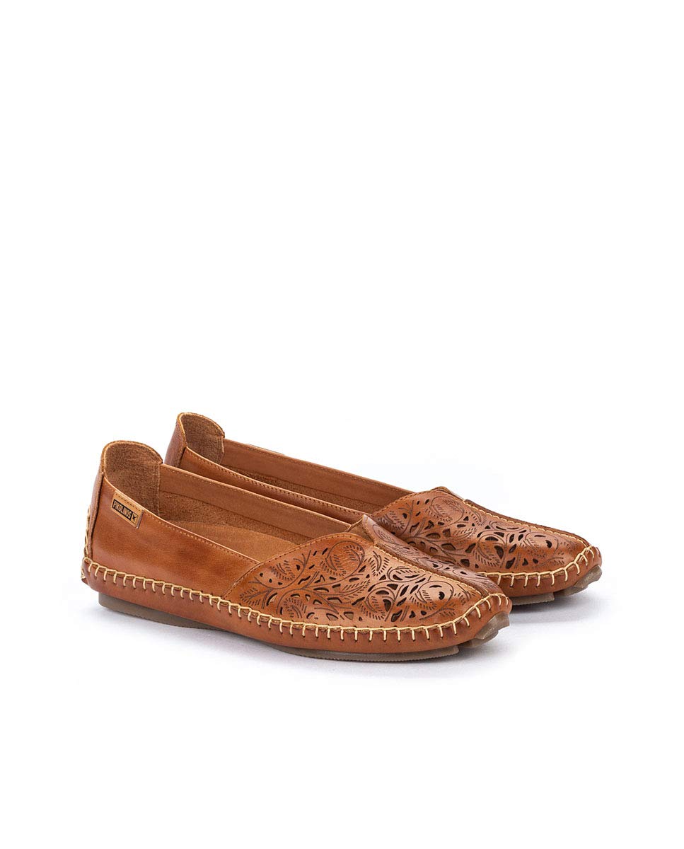 PIKOLINOS Women's Genuine Leather Loafers - Comfortable Slip-On Shoes for Casual & Office Wear - Jerez Style