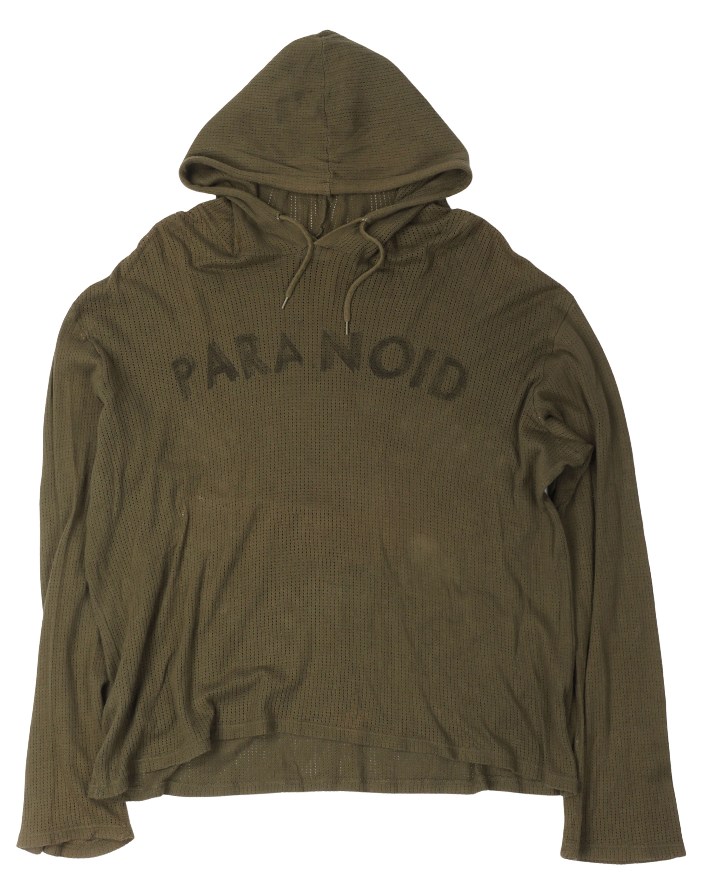 Paranoid Mesh Hoodie - Lightweight Breathable Streetwear Jacket for Men & Women | Perfect for Gym, Running, and Urban Fashion