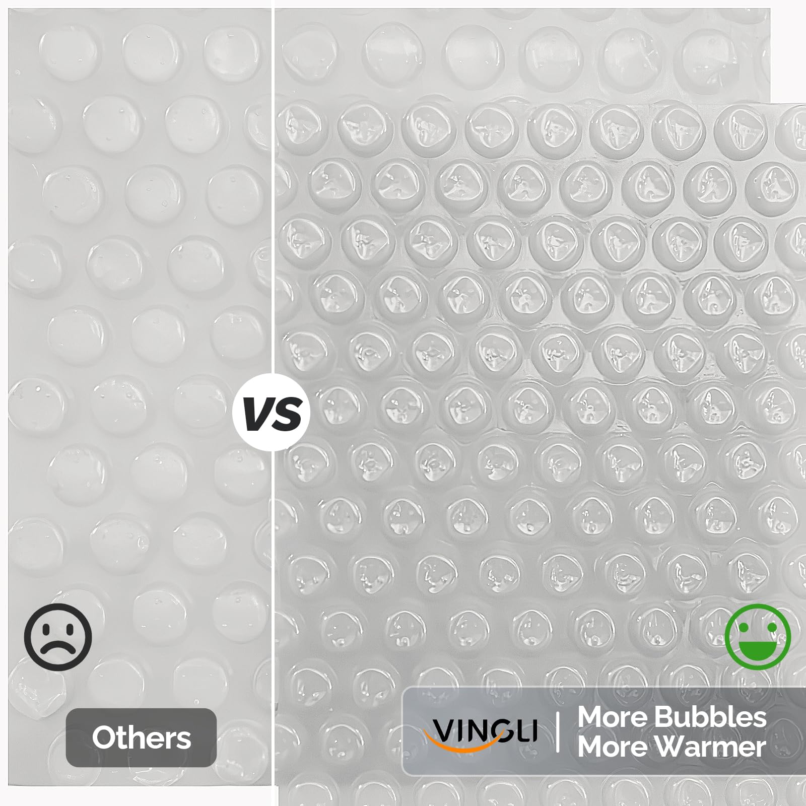 VINGLI 12Mil Solar Pool Cover 12x24FT Rectangle - Heavy Duty Solar Blanket for Inground & Above Ground Swimming Pools - Clear (12' x 24') - Extend Swimming Season & Reduce Heat Loss