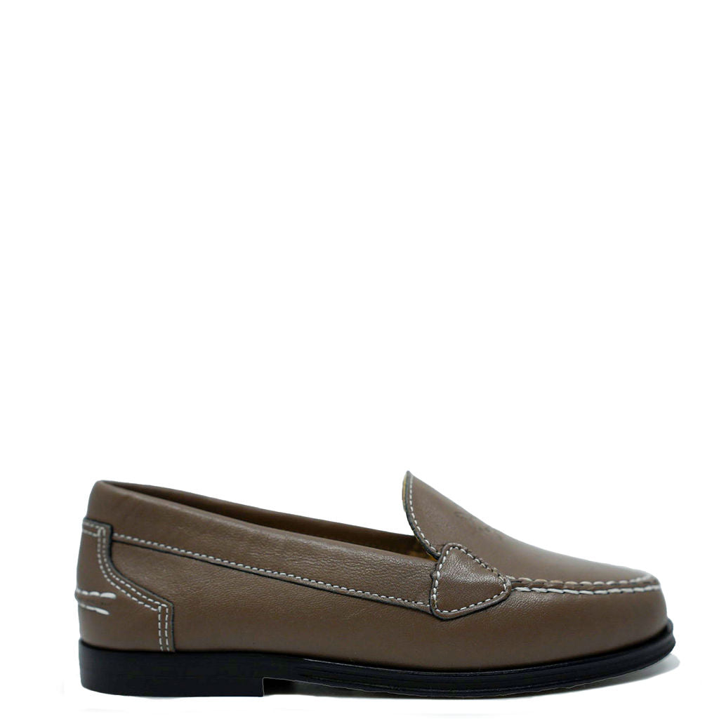 Stylish Confetti Taupe Stamped Loafers for Women | Comfortable Slip-On Dress Shoes | Perfect for Office, Casual Outfits & Special Occasions