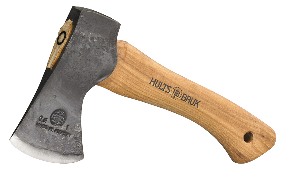 Hults Bruk Jonaker Hatchet - Premium Hand Forged Axe for Camping, Hiking & Outdoor Adventures - Perfect for Wood Splitting & Bushcraft