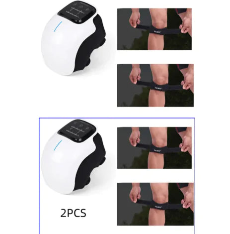 KneeRelief Pro Massager - Electric Knee Pain Relief & Therapy for Arthritis, Joint Pain - Portable Heating Pad for Home, Office & Travel Use