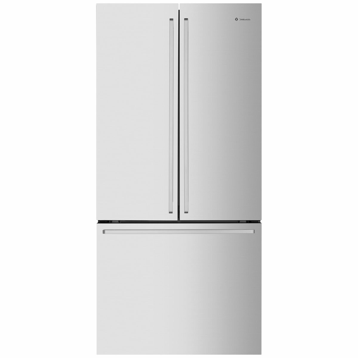 Westinghouse 491L French Door Frost Free Refrigerator WHE5204SC - Energy Efficient Large Capacity Fridge for Modern Kitchen & Family Use