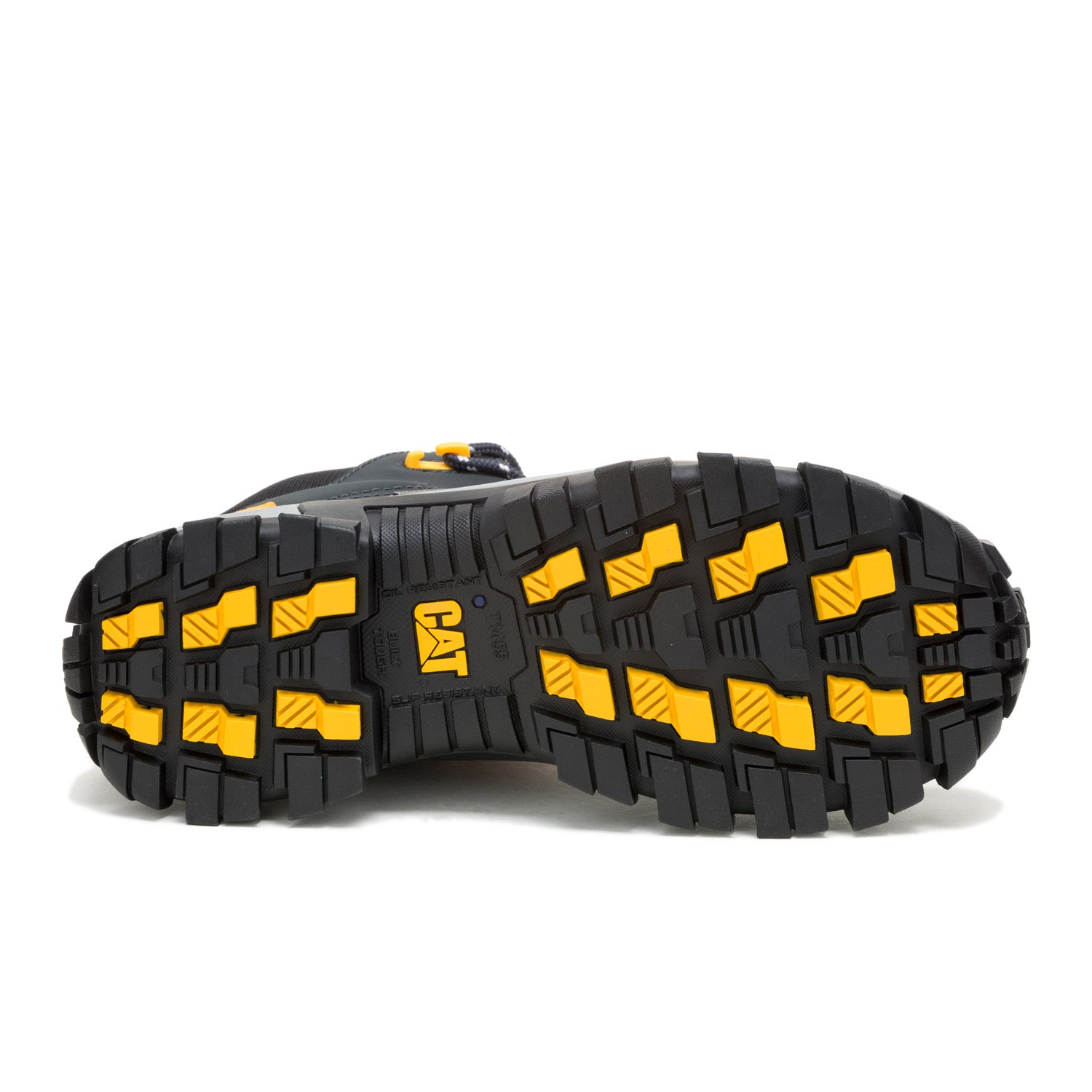 CAT Men's Invader Mid Vent Waterproof Composite Toe Work Boot - Durable Safety Shoes for Construction, Warehouse & Outdoor Work