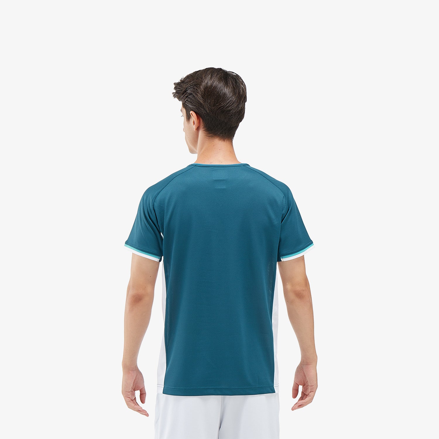 Yonex Men's Crew Neck Tournament Tennis Shirt 10566NSK (Night Sky) - Breathable Performance Top for Competitive Matches & Training