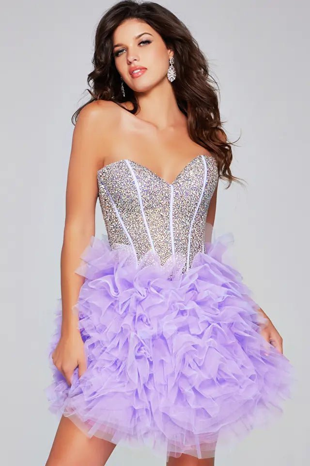 Jovani 39748 Women's Elegant Cocktail Dress for Evening Parties, Prom, and Special Occasions | Formal Gown with Flattering Fit