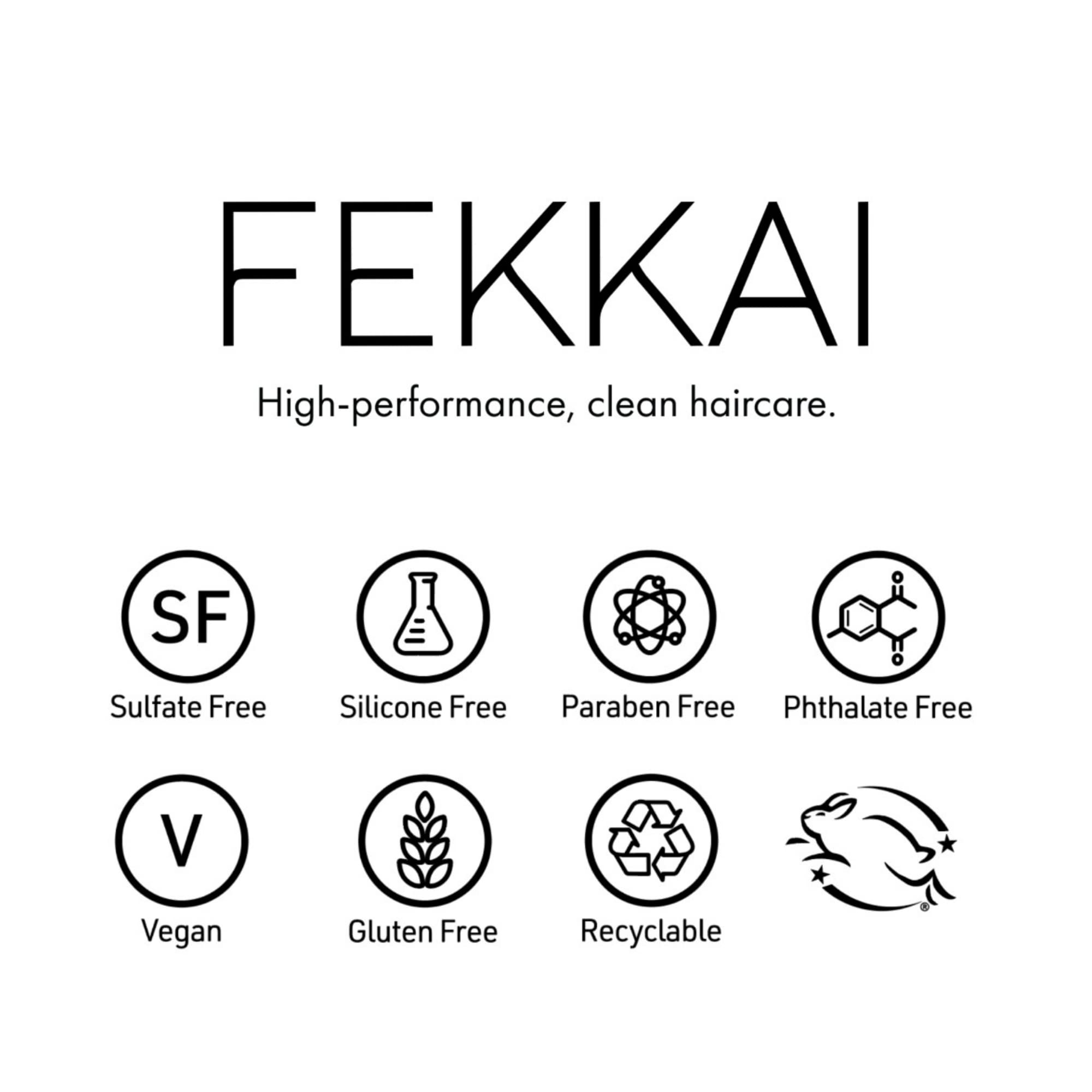 Fekkai Clean Stylers Glossing Cream 3.4 oz - Hydrating Hair Smoothing Cream for Frizz Control & Shine Boost - Sulfate Free, Paraben Free, Vegan & Cruelty Free Hair Styling Product - Perfect for Dry, Damaged Hair & Everyday Styling