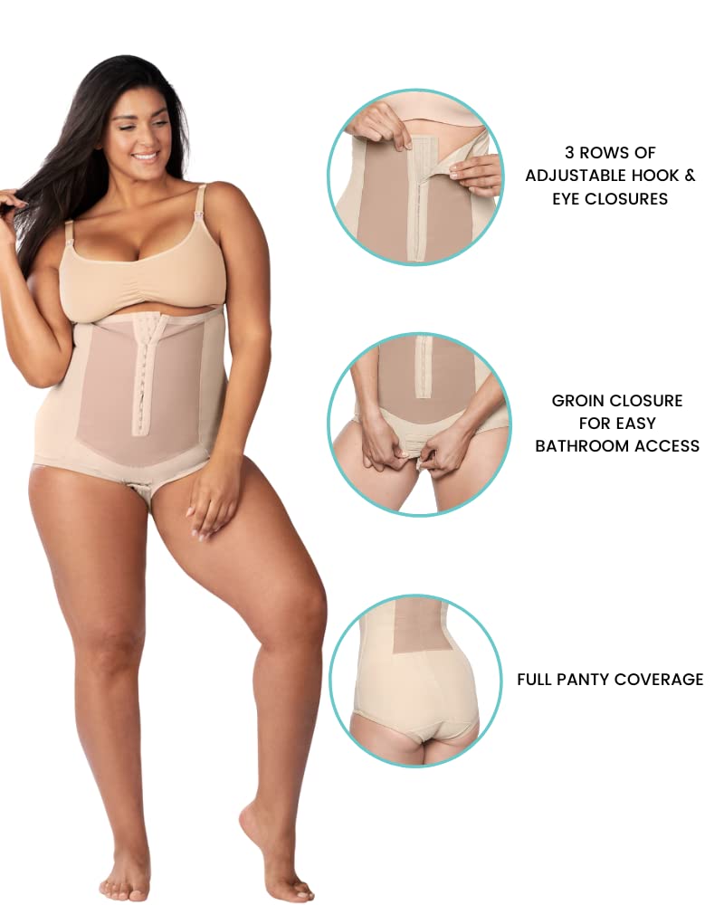 Bellefit Postpartum Girdle Corset for C-Section Recovery - Postpartum Belly Wrap & Abdominal Binder - Essential Post Pregnancy Support Garment for Moms - Perfect for Post Delivery Healing, Back Pain Relief & Body Shaping