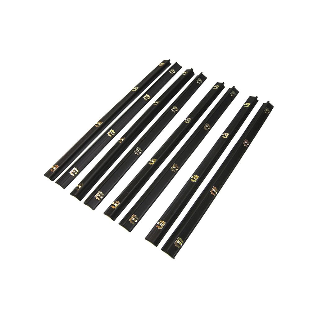 KD2032A Weatherstrip Kit for Car Door Seals - Front & Rear Inner & Outer Belt Weather Stripping (Driver & Passenger Side) | Perfect for Vehicle Weatherproofing, Noise Reduction & Dust Protection