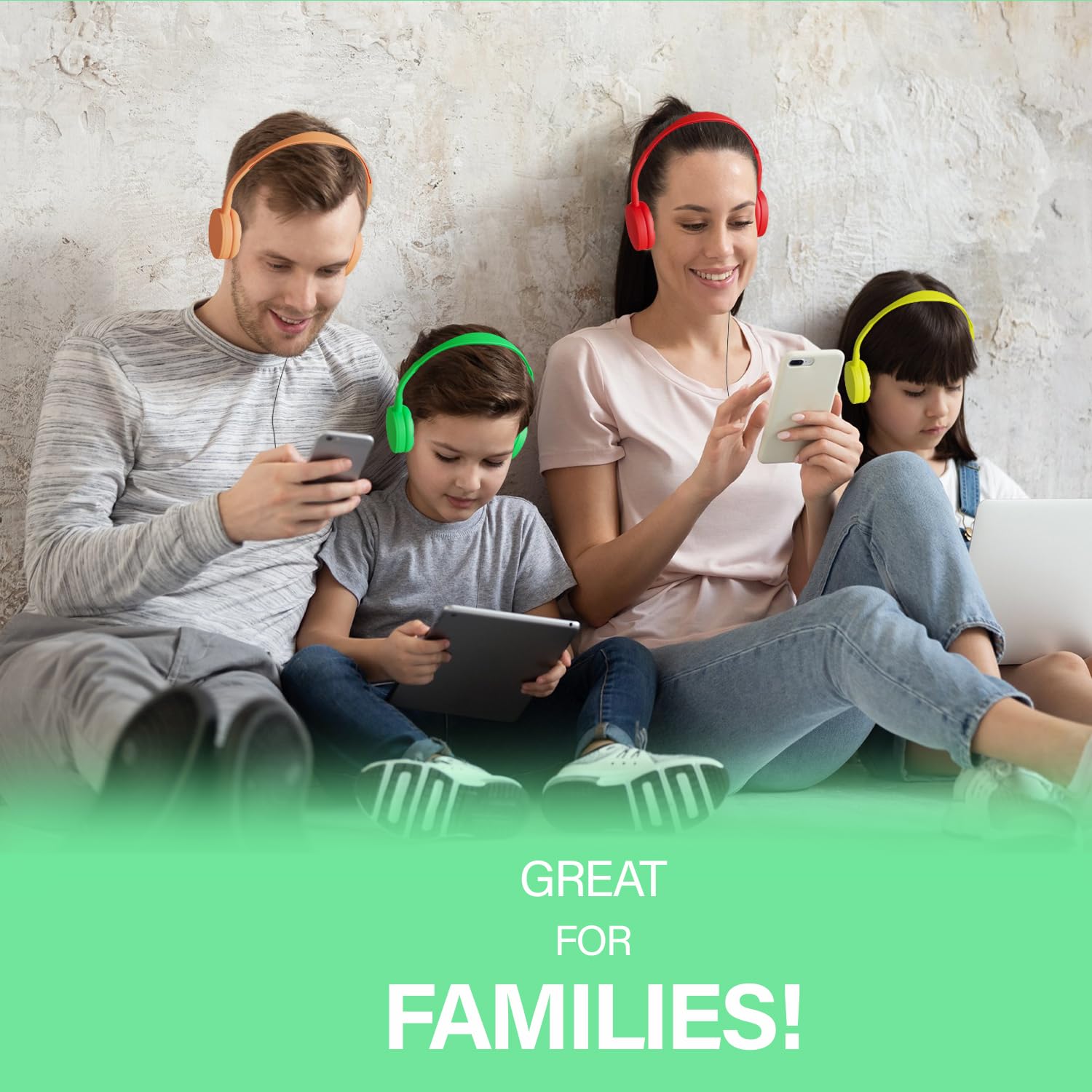 Bulk Wholesale 200 Pack Maeline Wired On-Ear Headphones with Stereo Sound & Soft Silicone Earpads - Perfect for Classroom Learning (K-12 to College), Online Courses, TV Watching, Library Study, and Travel - 3.5mm Jack Compatible with Most Devices