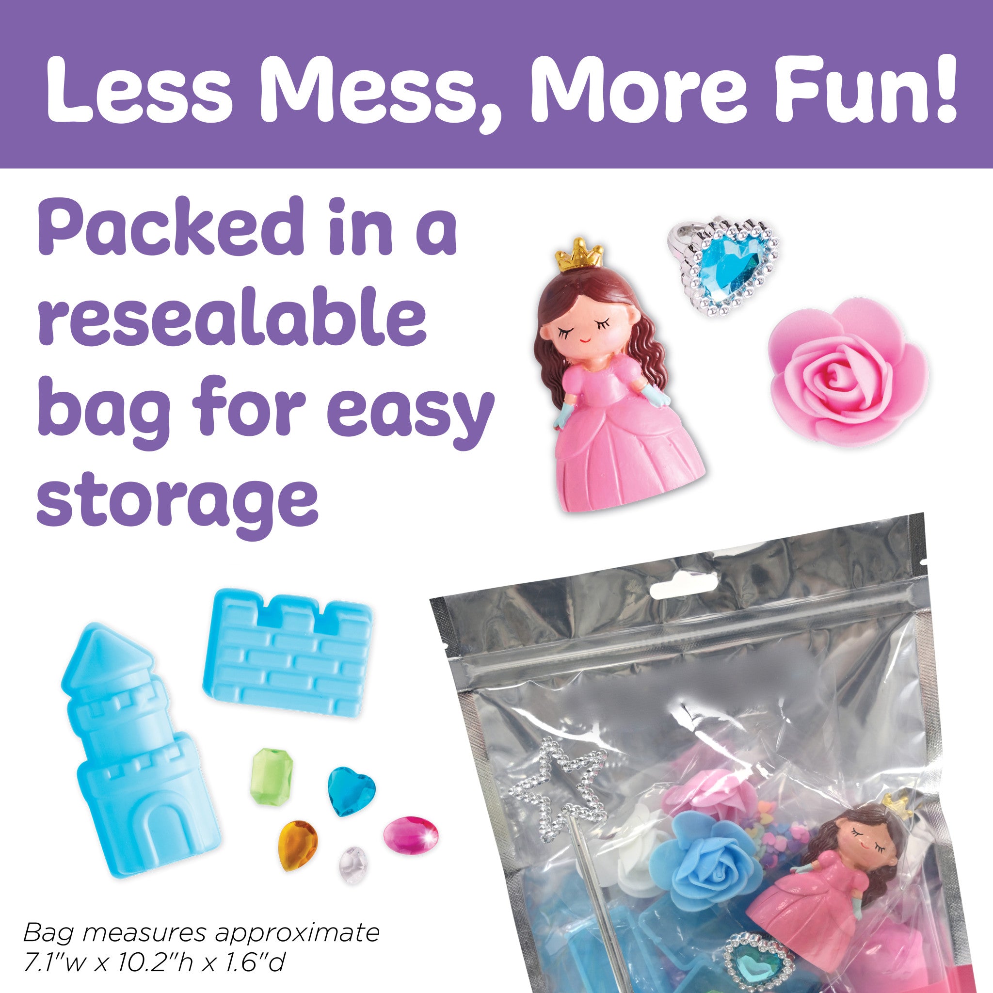 Princess Sensory Pack #6417000 - Calming Sensory Toys for Kids with Autism, ADHD & Anxiety - Perfect for Home, School & Travel Use