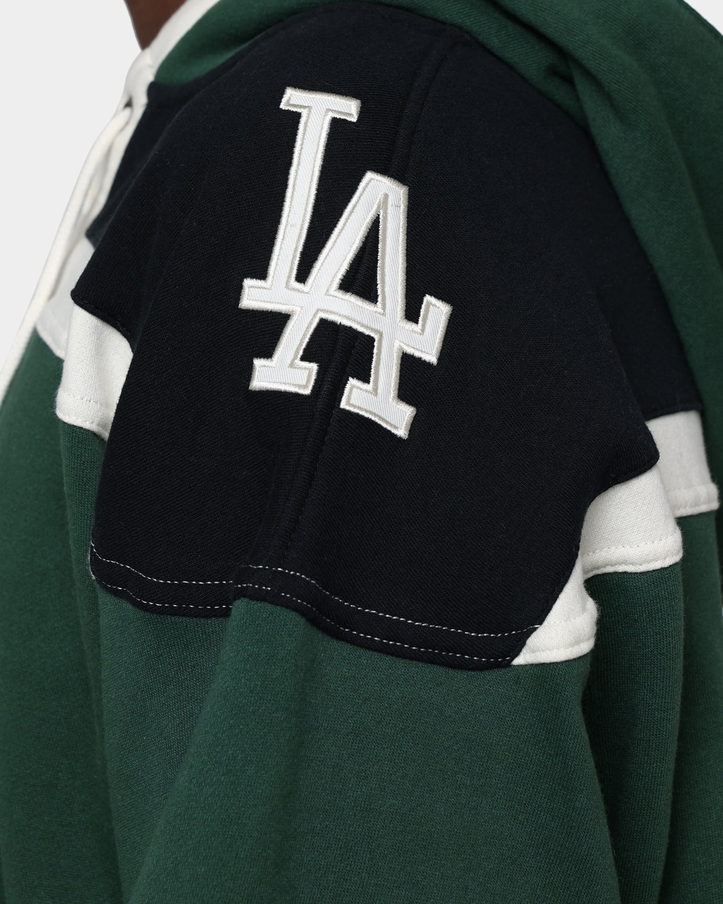 47 Brand Los Angeles Dodgers Superior Lacer Hoodie - Dark Green Baseball Pullover for Men & Women - Perfect for Game Day, Casual Wear & Sports Fan Gifts