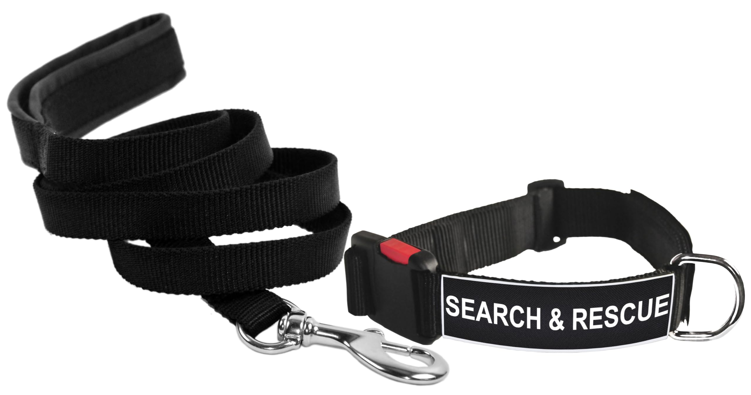 Search & Rescue Velcro Patch - Medium Nylon Hook & Loop Morale Badge by Dean & Tyler - Perfect for Tactical Vests, Backpacks & Military Gear
