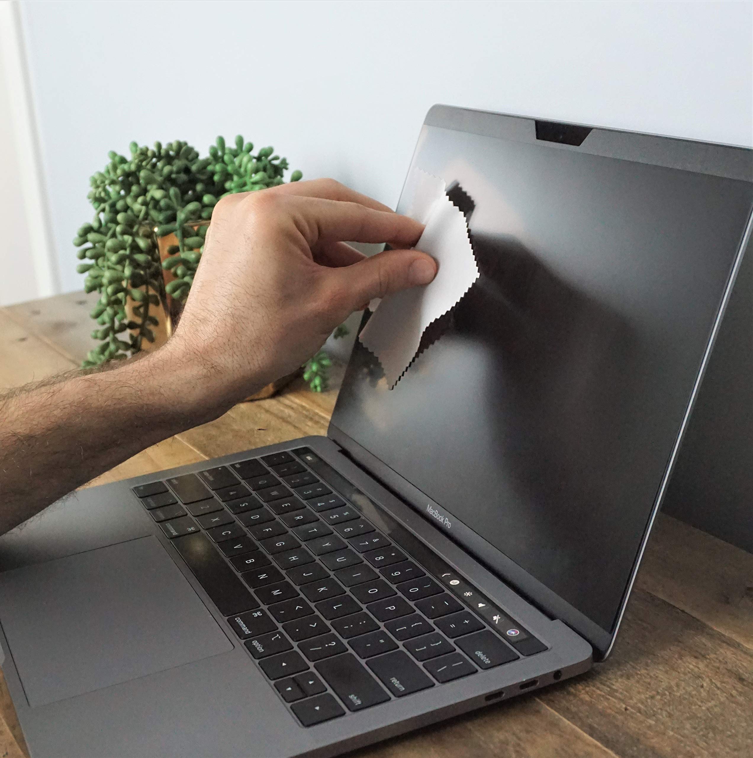 Solitude Screens Magnetic Privacy Screen for MacBook Pro 13 inch (2016 & Newer) - Ultra Thin Anti-Glare Screen Protector with Sleep Mode Support - Perfect for Office, Coffee Shops & Public Spaces