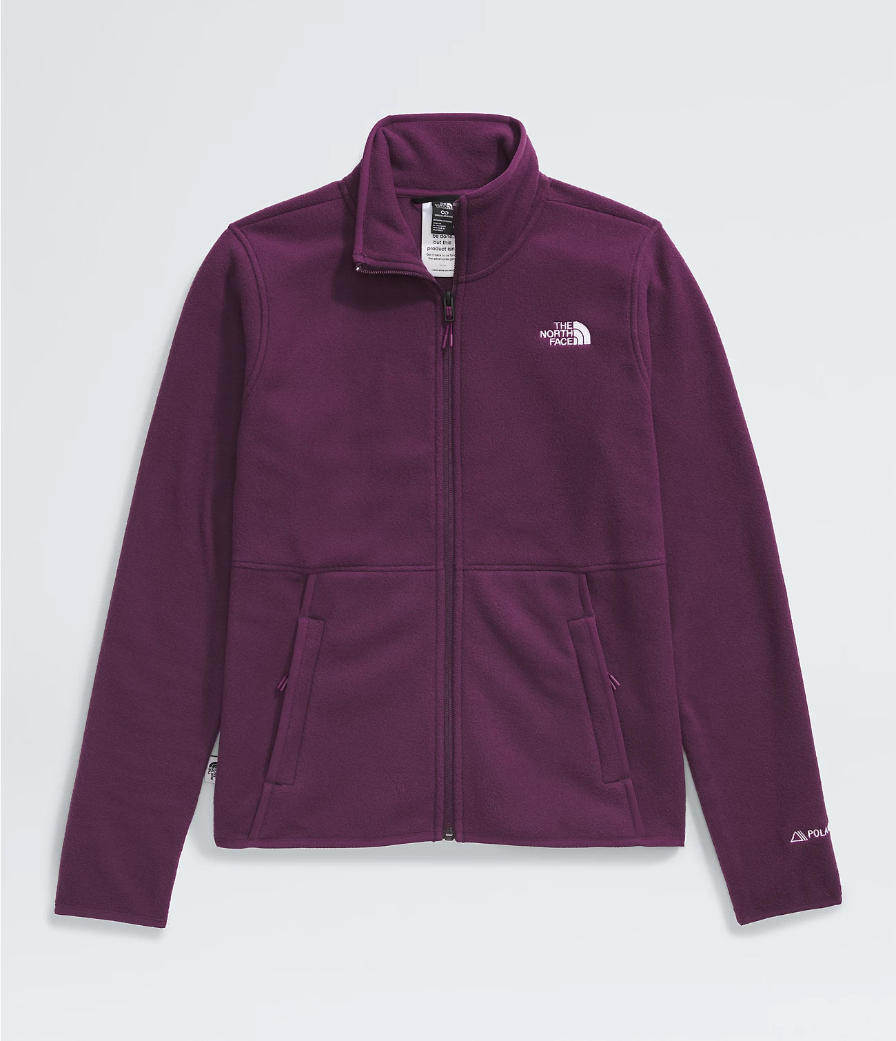 Women's Alpine Polartec® 100 Fleece Jacket - Lightweight Warm Winter Outerwear for Hiking, Camping & Outdoor Activities (NF0A7ZXE)