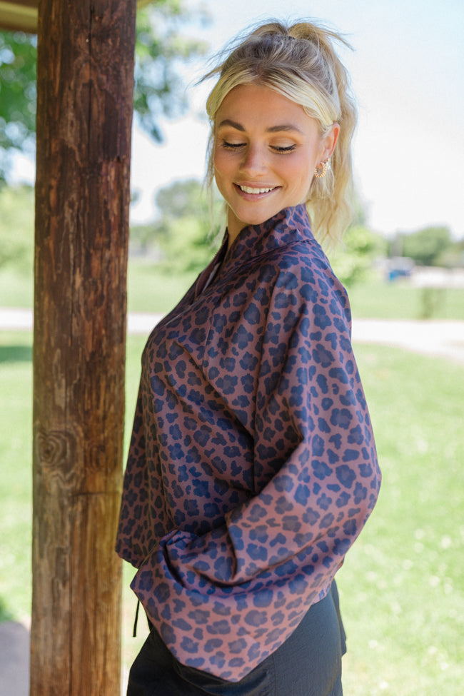 Spotted Sweetheart Windbreaker Jacket - Lightweight & Stylish Outerwear for Women | Perfect for Spring & Fall Outdoor Activities