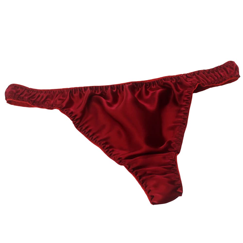 3 Pairs Women's Pure Silk String Bikini Panties - Soft Sexy Thong Underwear for Summer & Beach (S-XL) | Healthy Comfort Wear for Vacation, Swim, Lounge & Romantic Occasions