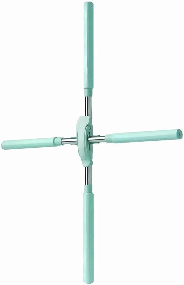 Retractable Yoga Stretching Stick - Posture Corrector & Humpback Correction Tool for Home Fitness | Portable Exercise Equipment for Yoga, Pilates & Physical Therapy