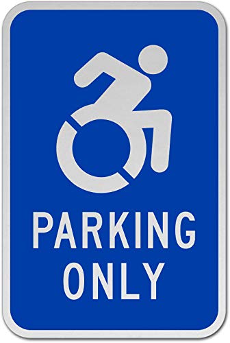Accessible Parking Only Sign - 12