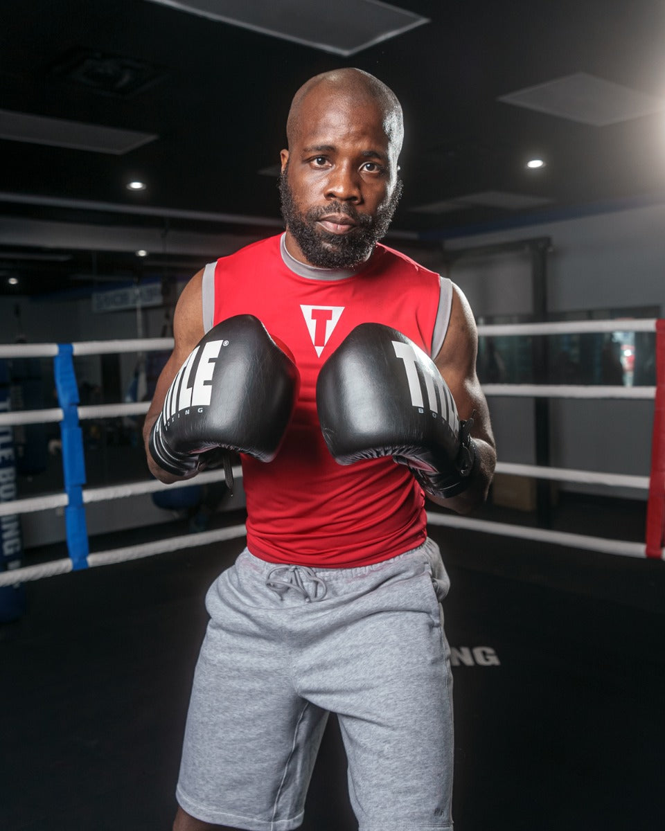 TITLE Boxing Leather Enforcer Pro Sparring Boxing Gloves - Premium Training Gloves for Boxing, MMA & Kickboxing - Perfect for Gym, Competition & Heavy Bag Workouts