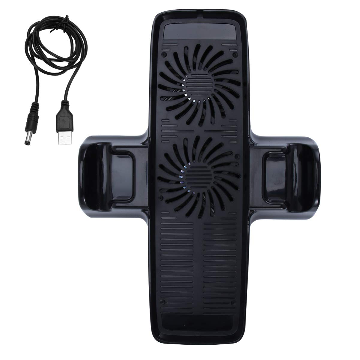 Mobestech Laptop Cooling Pad with Quiet USB Fan - Portable Computer Cooling Stand for Notebooks & Gaming Laptops - Perfect for Office, Home & Gaming Use
