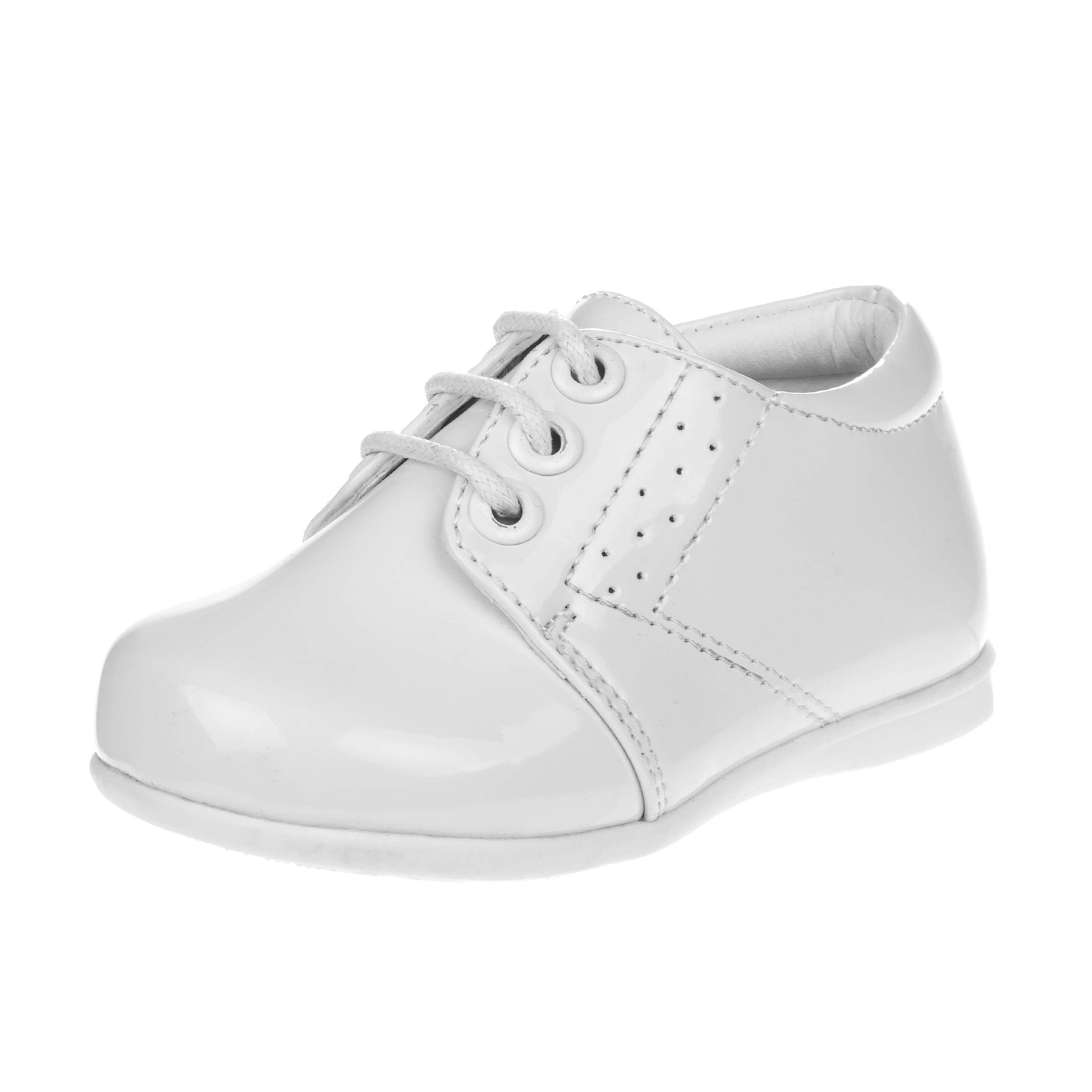 Josmo Baby Boys' Dress Shoes - Casual Leatherette Derby Walking Shoes for Infant & Toddler | Perfect for Weddings, Parties & Special Occasions