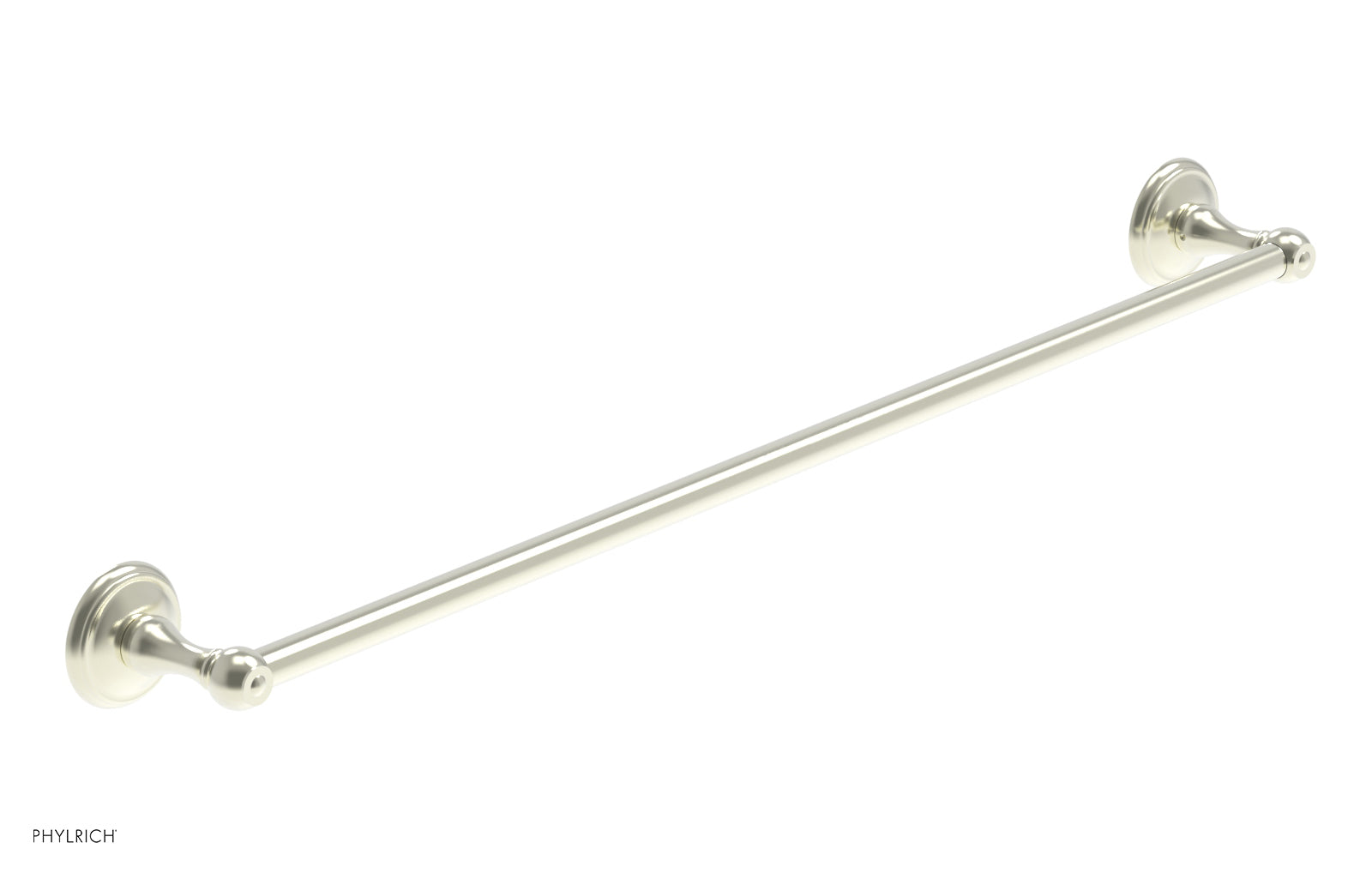 3RING 30-Inch Brushed Nickel Towel Bar - Heavy Duty Bathroom Towel Rack for Kitchen, Bathroom, and Laundry Room - Rust-Resistant & Easy to Install