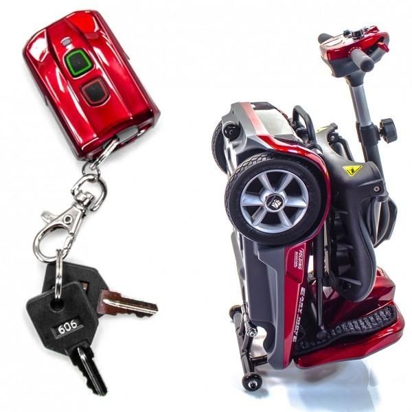 EV Rider Transport AF+ Deluxe Folding Electric Scooter for Adults - Portable Commuter Scooter with Long Battery Life - Perfect for Urban Travel, Campus, and Last-Mile Transportation