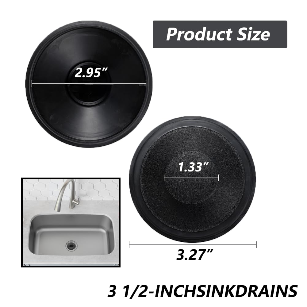 Exact Replacement Sink Stopper for InSinkErator STP-PL/STPPL - Universal 3.5
