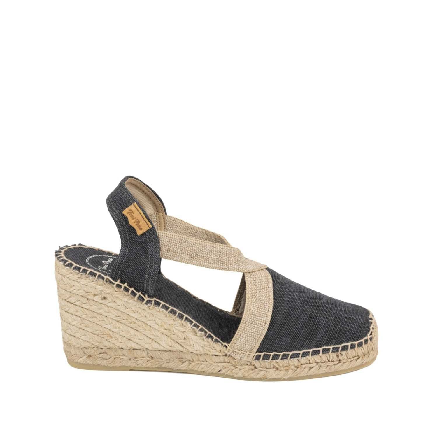 Women's Basic Canvas Wedge Espadrilles - Comfortable Summer Casual Shoes for Beach, Vacation & Everyday Wear | Terra 7V