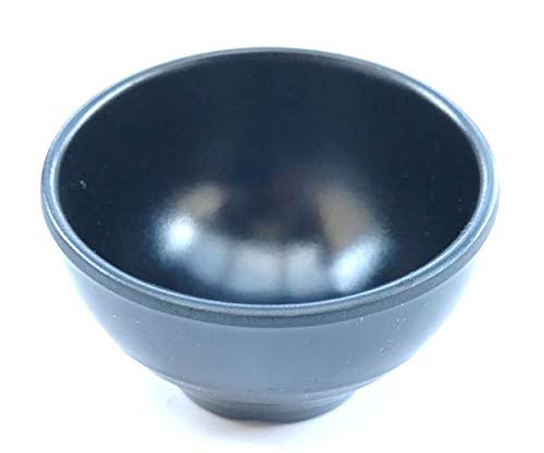 Melamine Sushi Bowls Set of 80 - 2.75 Inch Round Dipping Dishes for Wasabi, Soy Sauce & Sake - Black Small Appetizer Plates - Perfect for Japanese Restaurants, Sushi Bars & Home Dining