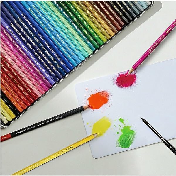 Caran D'ache Supracolor Watercolor Pencil - Apricot for Artists & Sketching