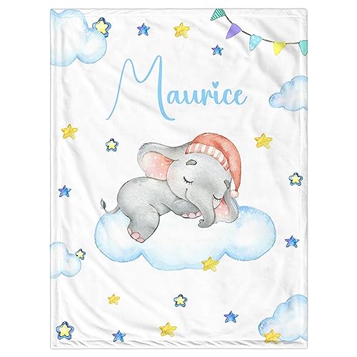 Star and Elephant - Sky Blue