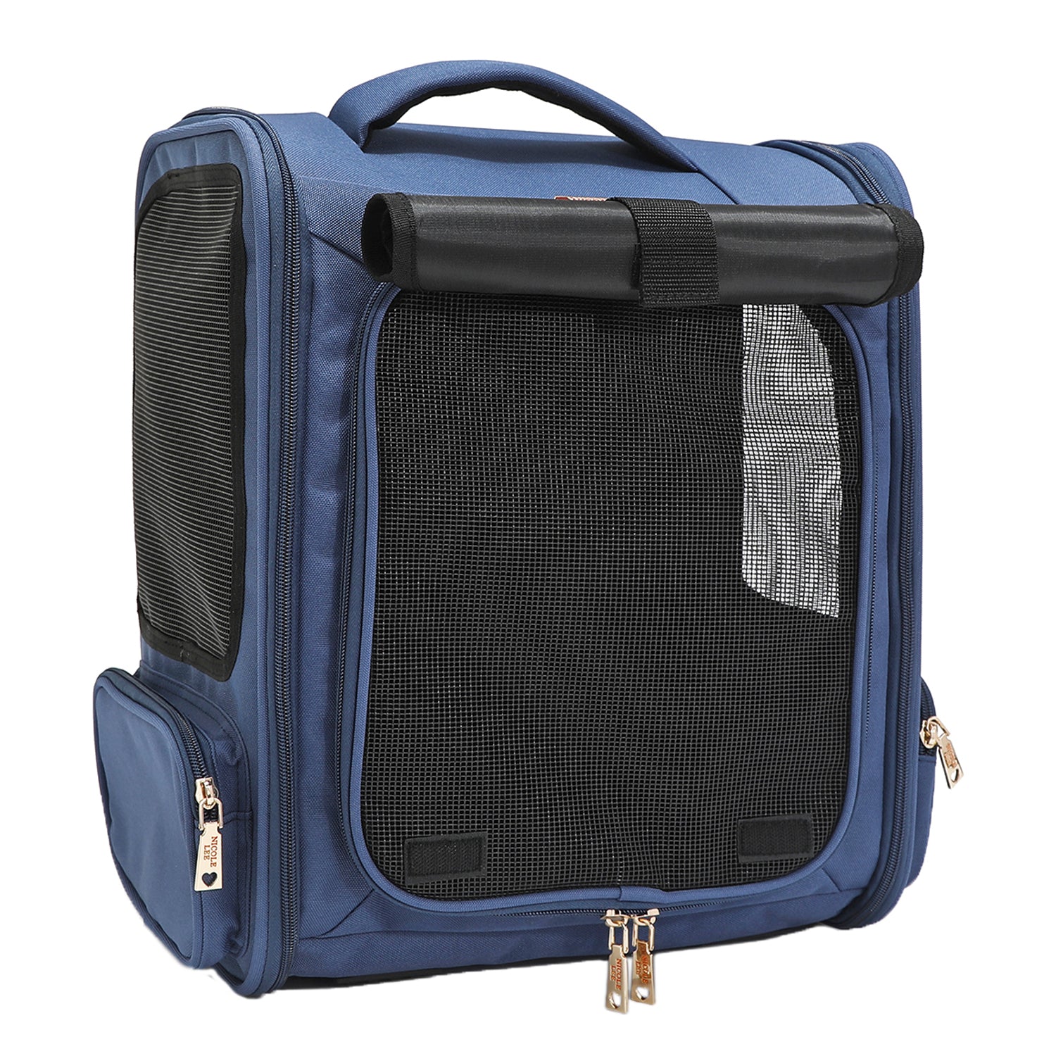 Expandable Pet Carrier Backpack for Cats & Small Dogs - Lightweight Airline Approved Travel Carrier with Ventilation - Perfect for Hiking, Camping & Outdoor Adventures