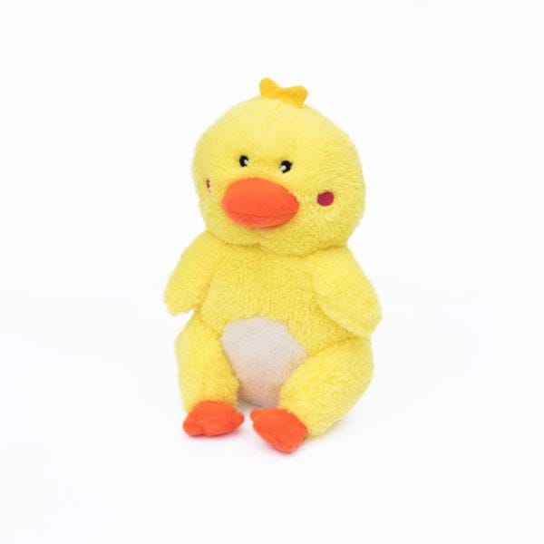 ZippyPaws Cheeky Chumz Duck Plush Squeaky Dog Toy - Interactive Play & Cuddling Companion for Small & Medium Dogs | Perfect for Fetch, Training & Indoor/Outdoor Fun