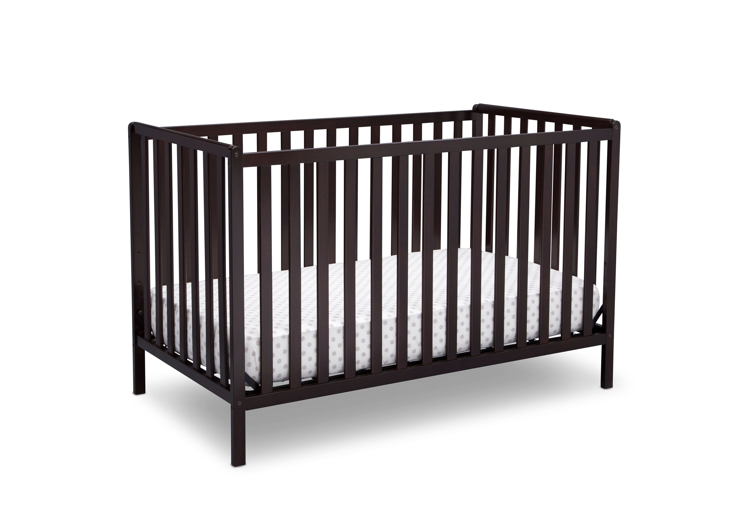 Heartland 4-in-1 Convertible Baby Crib - Toddler Bed, Daybed & Full-Size Bed - Safe Nursery Furniture for Newborn to Adult - Perfect for Baby Rooms, Daycare Centers & Guest Bedrooms