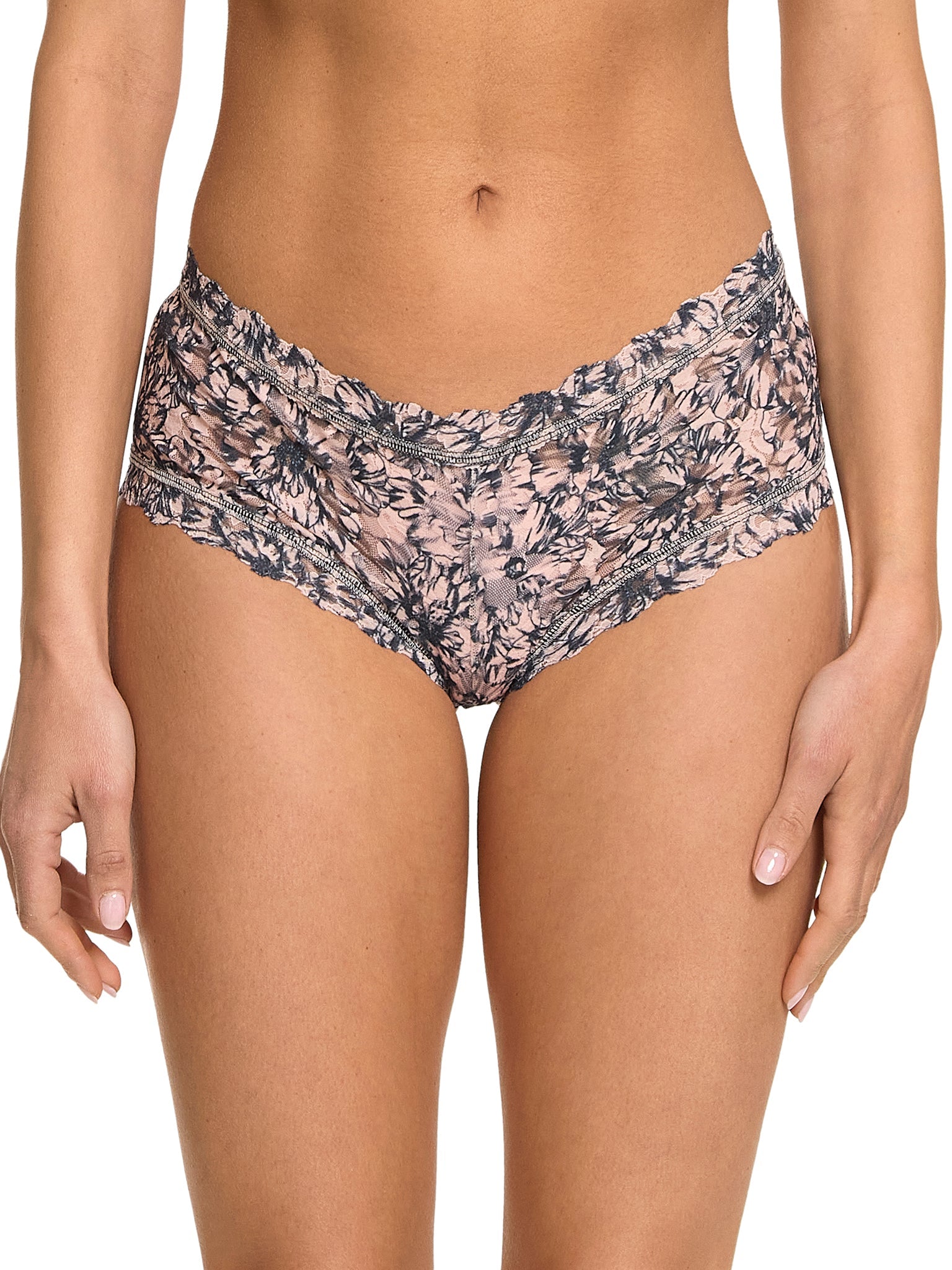 Printed Signature Lace® Boyshorts - Comfortable Women's Underwear for Everyday Wear | Perfect for Sleep, Lounge & Casual Outfits