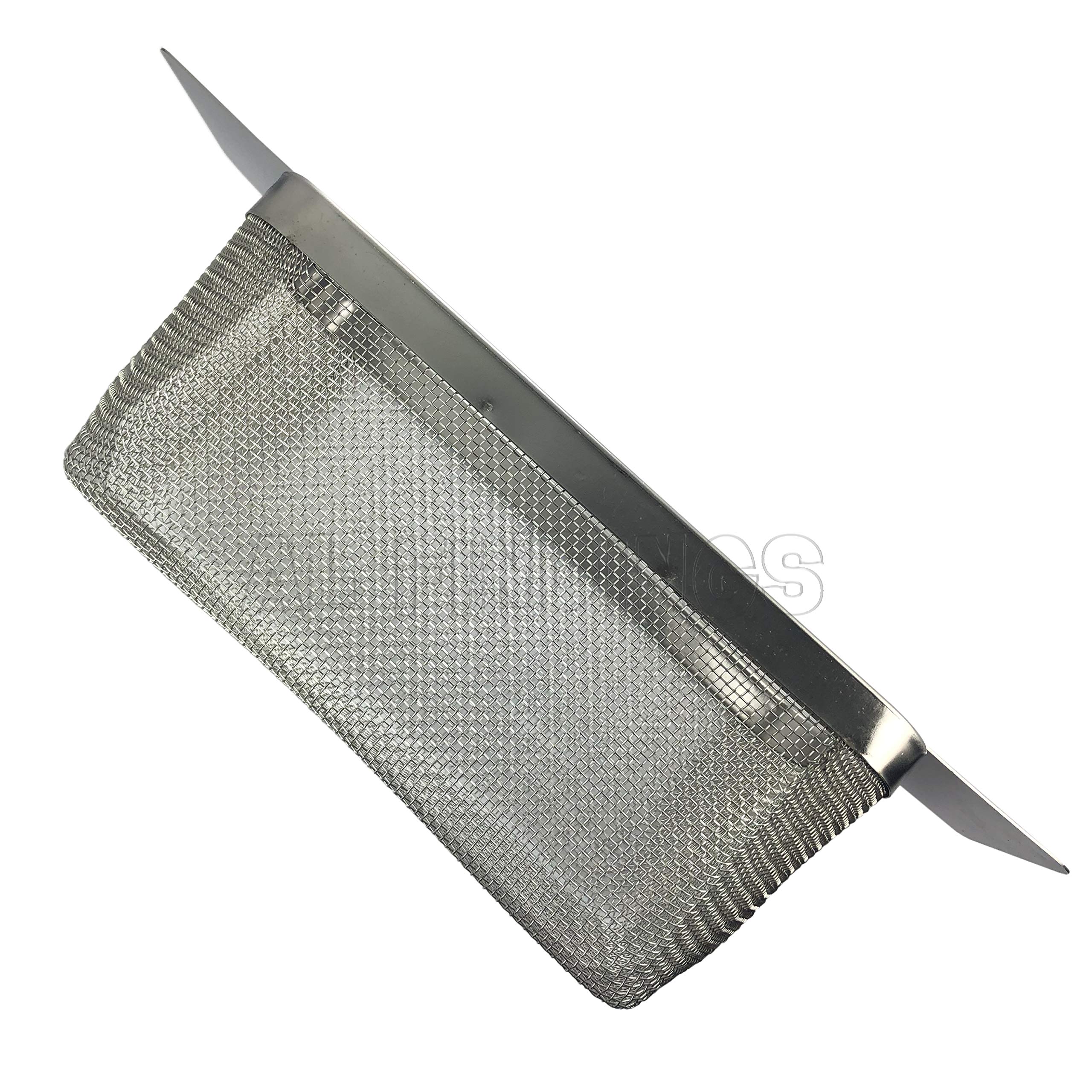 Stainless Steel Ultrasonic Jewelry Cleaning Basket (12x4) - Durable Mesh for Jewelry Repair & Cleaning, Ideal for Watches, Rings, and Small Accessories