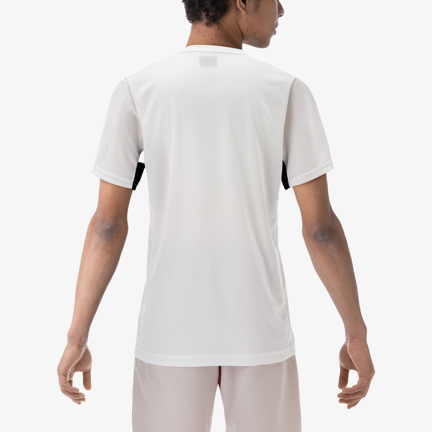 Yonex Men's Tennis Shirt 10810 - White | Moisture-Wicking Performance Top for Tennis & Badminton Players | Perfect for Tournaments & Training Sessions