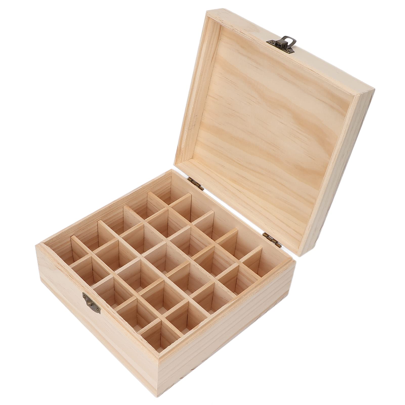 Premium Essential Oil Storage Case - Durable & Safe Natural Pine Wood Organizer for Home, Travel, Spa & Aromatherapy | Perfect for Essential Oil Lovers & DIY Blending